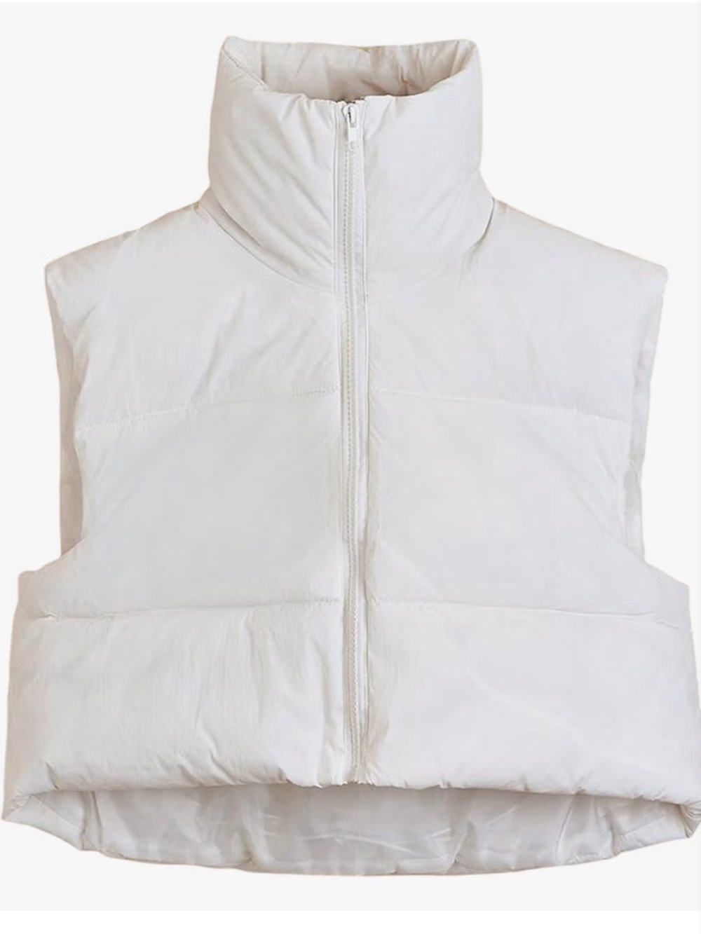 Amazon Women's White Puffer Vest